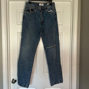 Cotton on long straight jean size8